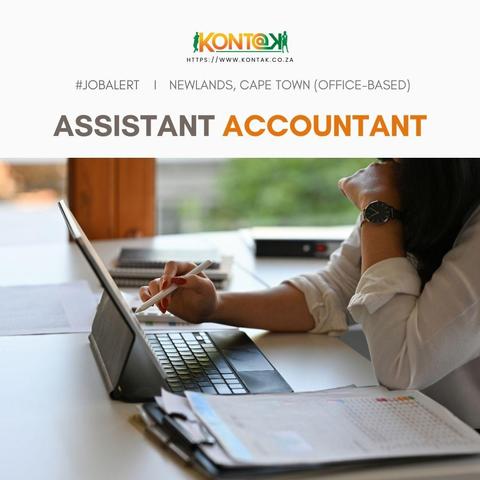 Assistant Accountant (JB5356) at Kontak Recruitment in Newlands, Cape Town