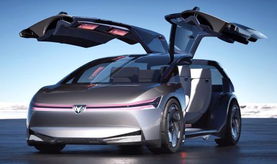 BAIC ArcFox 77 Concept, 2025.