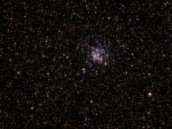 M11 - Wild Duck Cluster as seen by the Odyssey Pro. 