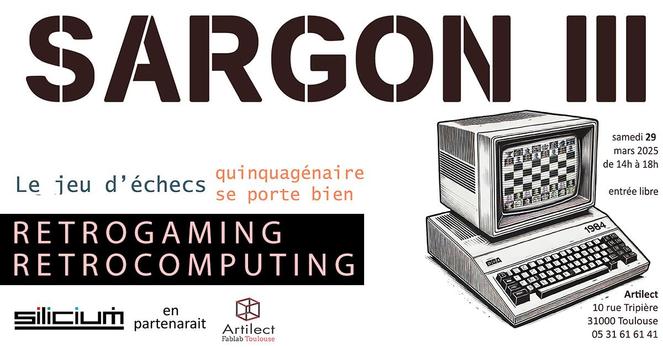 un entretien filmé sur le jeu d’échecs Sargon III porté de l'Apple 2 à l'Oric