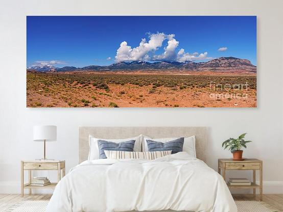 A panorama view of the beautiful Henry Mountains standing majestically over the desert landscape near Hanksville, Utah @fineartamerica 
https://5-jennifer-white.pixels.com/featured/henry-mountains-over-utah-desert-pano-jennifer-white.html
#buyintoart #photography #panorama #largeart #wallart