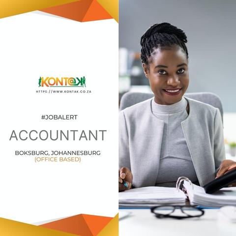 Accountant (JB5357) at Kontak Recruitment in Boksburg, JHB