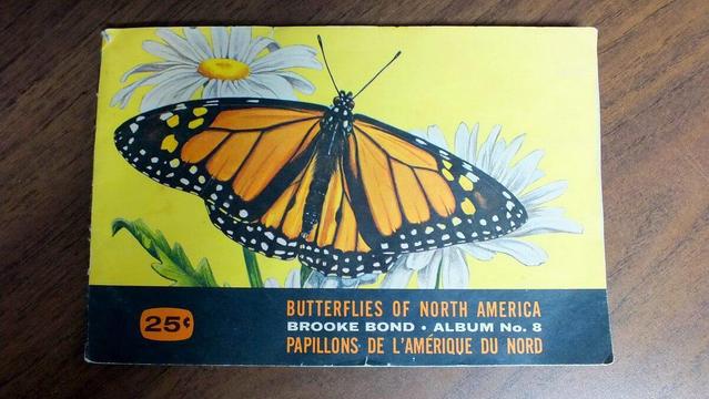 Red Rose Tea 1960s Butterflies of North America booklet.
