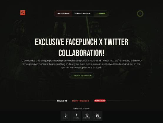 Screenshot of phishing site