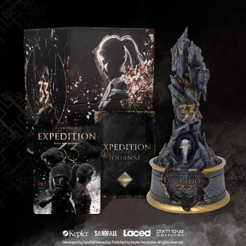 Hé bien, @editionspixnlove.bsky.social (@Pixnlove) nous fait plaisir coup sur coup avec un #artbook pour #ClairObscurExpedition33 et maintenant une édition collector!! 😍