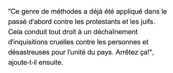 Réaction de Jean Luc Mélenchon 