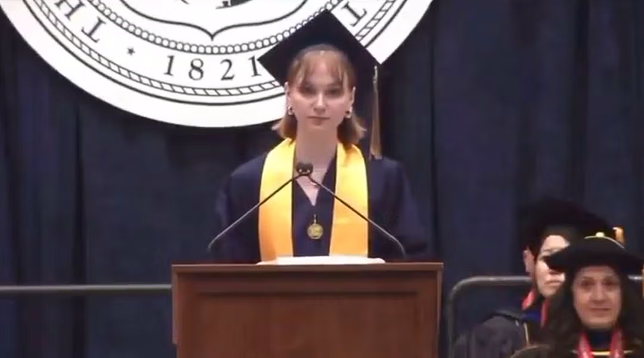 Cecilia Culver’s graduation speech at George Washington University.