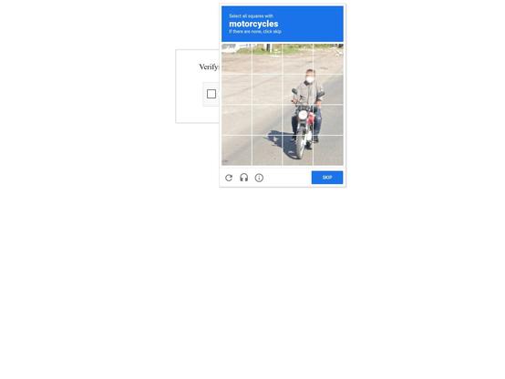 Screenshot of phishing site