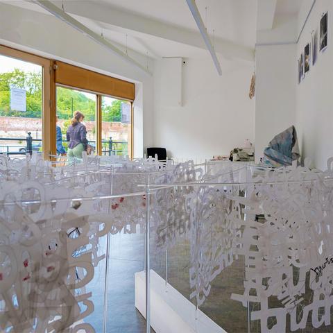 Exhibits on display