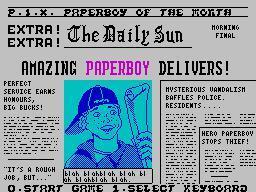 Cover image of Paperboy