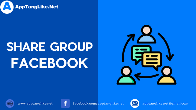 Share vào group facebook