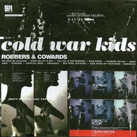 An image of the cover of the album 'Robbers & Cowards' by Cold War Kids