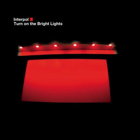 An image of the cover of the album 'Turn On the Bright Lights' by Interpol