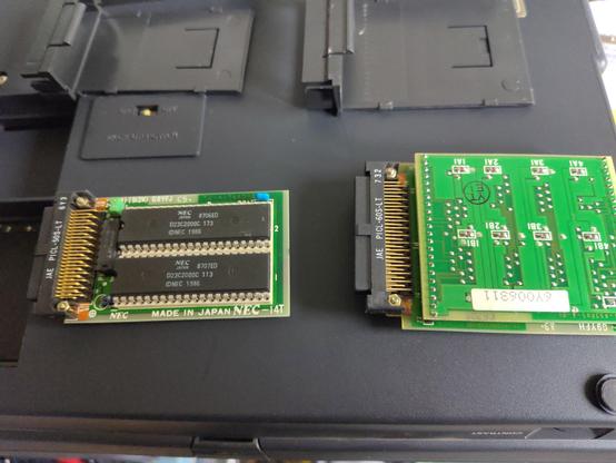 NEC PC-98LT ROM and RAM Modules