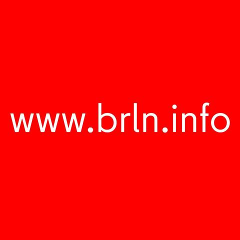 Logo meiner Website www.brln.info zu den Kürzungen im Berliner Kulturhaushalt