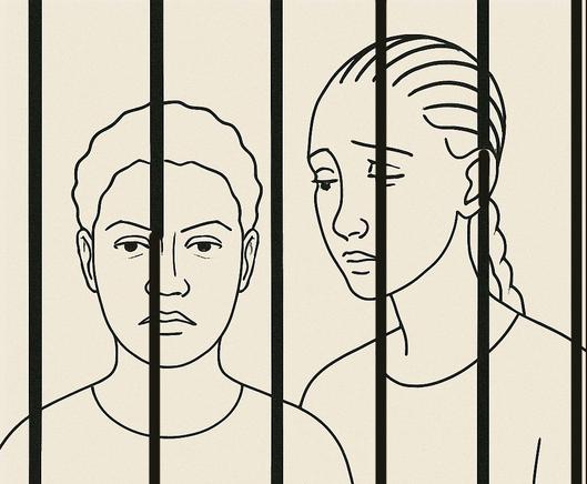 Two imprisoned lesbians