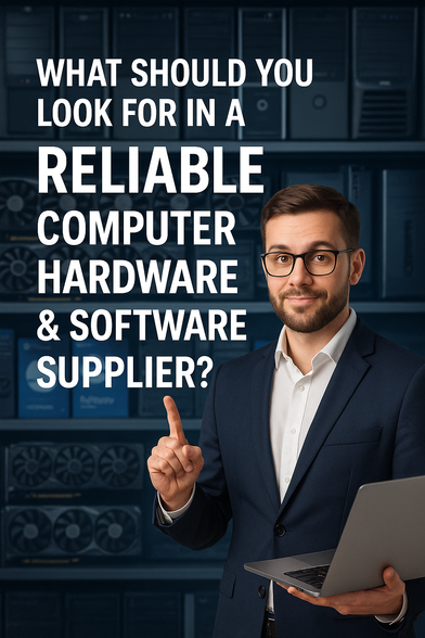 Need reliable computer hardware and software supplier?