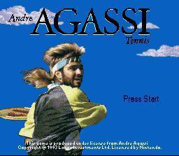 Cover image of Andre Agassi Tennis