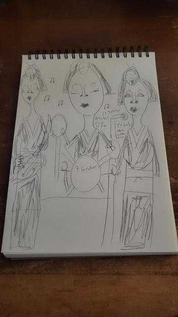 3 Geishas covering and performing, "If I Am" - Nine Days
