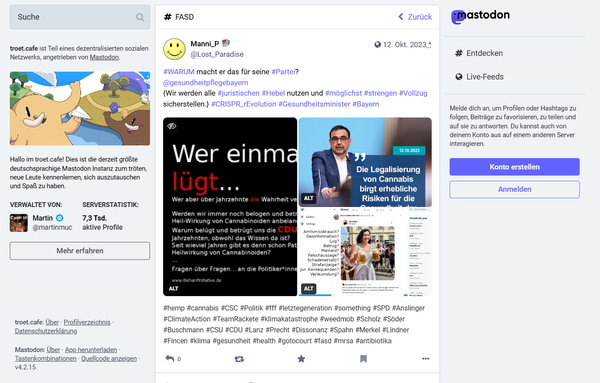 WDR wurden wir zu den "Drogen" belogen und betrogen?