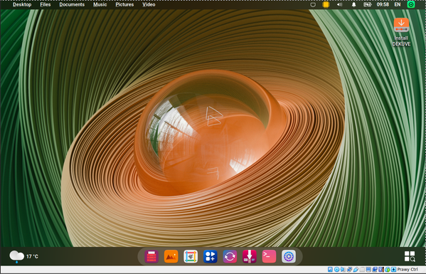 dekuve linux xfce