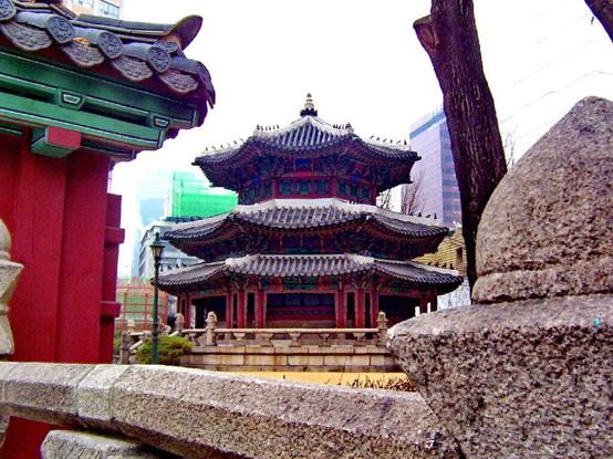 Hwangudan Altar in Seoul, South Korea.