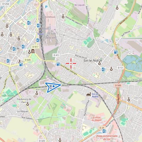 Umfahrungsschleife Douai