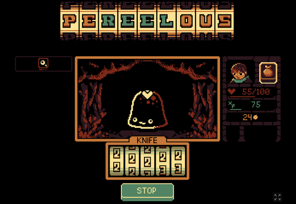 Fun game! First time I see #roguelike & #slots 