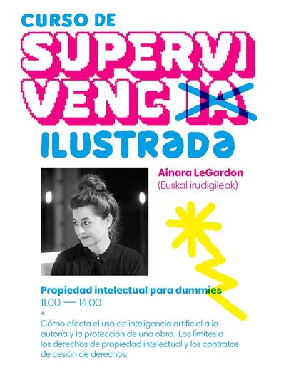JUEVES 12 de JUNIO

11:00-14:00. PROPIEDAD INTELECTUAL PARA DUMMIES (Ainara LeGardon)

-Derechos de propiedad intelectual y sus titulares.
-Registros y formas de protección de la obra.
-Cómo afecta el uso de inteligencia artificial a la autoría y la protección de una obra.
-Duración de los derechos de explotación y dominio público.
-Límites a los derechos de propiedad intelectual.
-Licencias libres.
-Gestión de derechos.
-Contratos de cesión de derechos. Elaboración de presupuesto y aspectos a acordar con tu cliente.
-Bibliografía y enlaces recomendados.

https://euskalirudigileak.com/curso-de-supervivencia-ilustrada/