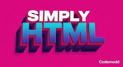 Simply HTML, Codemodd Banner 