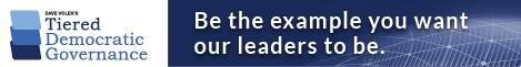 Be the example you want our leaders to be. 