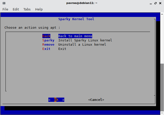 sparky package tool
