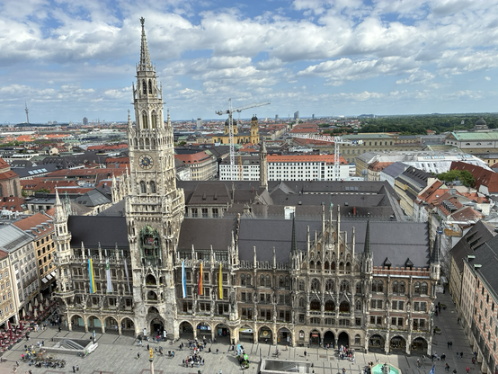 Marienplatz - Rathaus