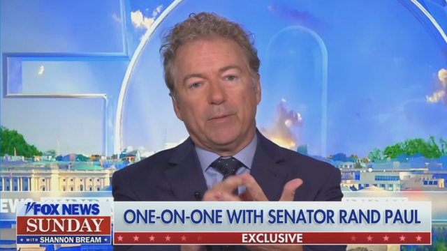 Senator Rand Paul of Kentucky threatening to vote against the GOP Budget because it doesn't cut enough spending. But when asked for examples, he doesn't cite massive tax cuts for the rich, he cites emergency assistance to the poor.