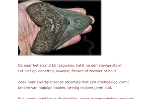 haaientanden jutten, screenshot