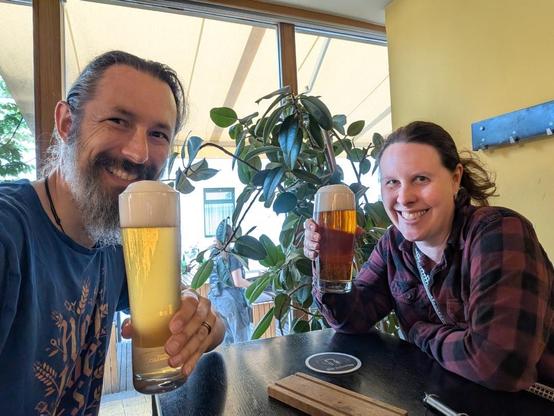 A photo of some beer.