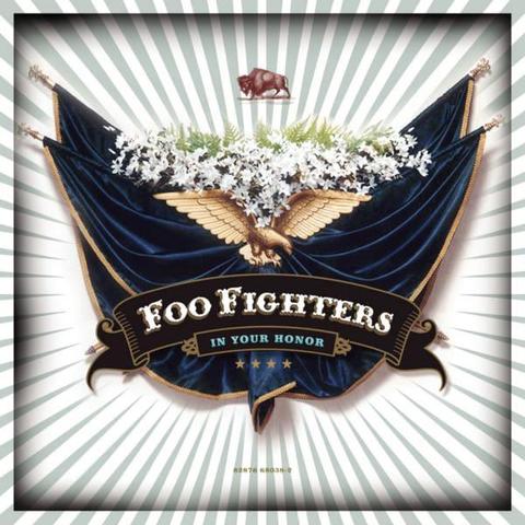 An image of the cover of the album 'In Your Honor' by Foo Fighters