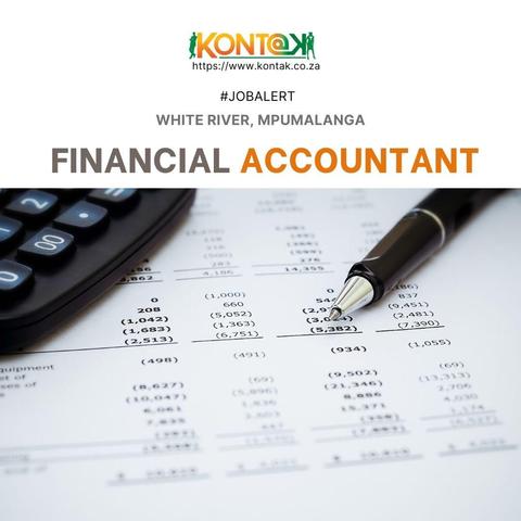 Financial Accountant (JB5364) at Kontak Recruitment in White River, Mpumalanga