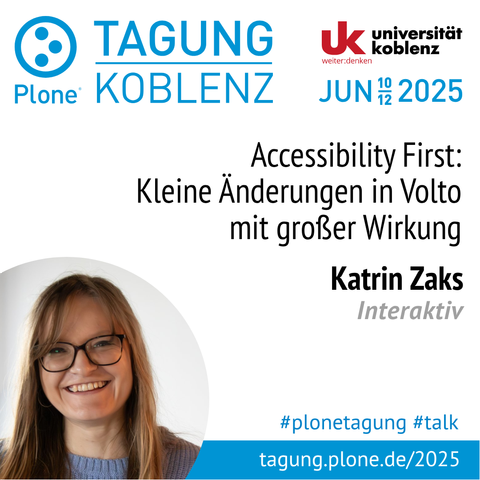 Talk Infos und Foto Katrin Zaks