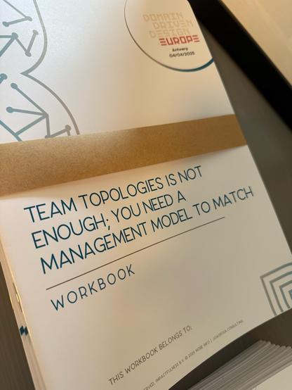 Workbooks for my hands-on at DDD Europe conference 