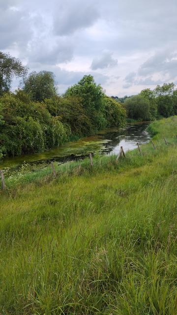 River Welland towards Peakirk near Peterborough