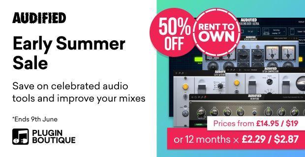 Audified Early Summer Sale