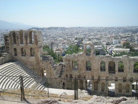 Theatre of Dionysus at the Acropolis of Athens. Photo taken May 26, 2010.