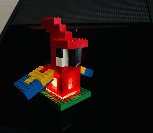 Lego Minecraft 21282 Nachtlicht Night Light handmade 