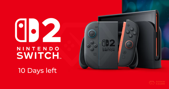Only 10 days left! 🎉 The Nintendo Switch 2 drops June 5 with 4K gaming, faster performance, and more! Ready for the next level? Check out all the features at 
https://baskingamer.com/nintendo-switch-2-faster-stronger-and-game-changing-for-online-play/
 🚀 #NintendoSwitch2 #Gaming #baskingamer #game #GamingContent #gaming_news #GamersUnite 