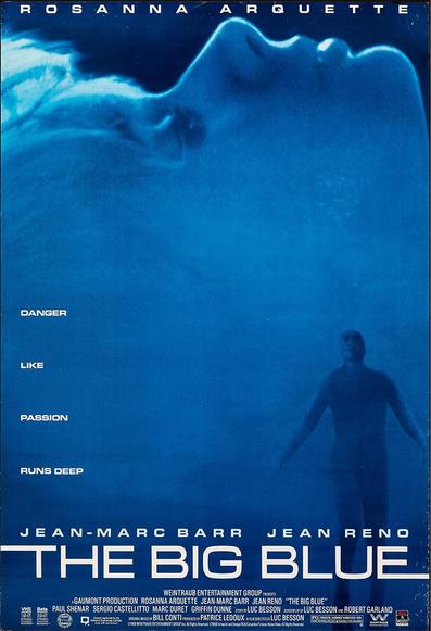 US poster for The Big Blue (1988)