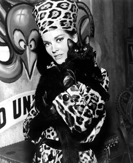 Lee Meriwether as Miss Kitka alias the Catwoman from Batman the Movie (1966).