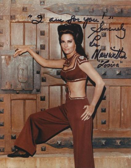 Lee Meriwether as Losira from the Star Trek episode 'That Which Survives.'.
