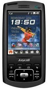 A 2006 mobile phone from Samsung running Prizm Linux