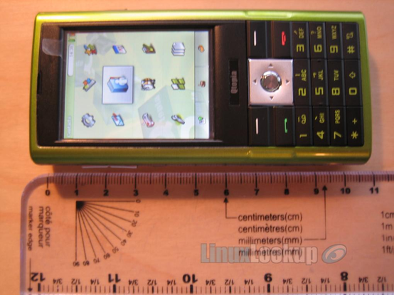The QTopia Greenphone running Linux, from 2007